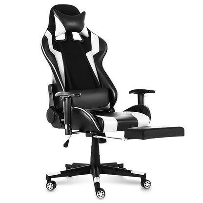 Leather Office Gaming Chair Home Internet Cafe Racing Chair WCG Gaming Ergonomic Computer Chair Swivel Lifting Lying Gamer Chair